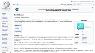 Hello bank! - Wikipedia