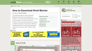 4 Ways to Download Hindi Movies - wikiHow