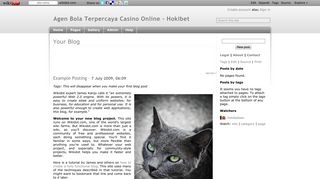 Agen Bola Terpercaya Casino Online - Hokibet: Your Blog