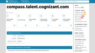 Cognizant Talent Compass: compass.talent.cognizant.com