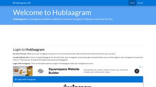 Hublaagram - Best Instagram Auto Follower & Auto Liker
