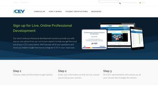 Online Professional Development :: iCEV Online