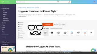 Login As User Icon - free download, PNG and vector - Icons8