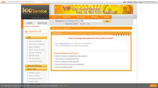 How to change the password of my IGG account? - IGG.com ...