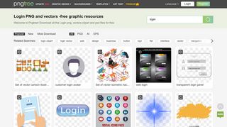 Login Png, Vectors, PSD, and Clipart for Free Download | Pngtree