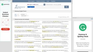 login logout - French translation – Linguee