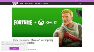 Xbox Live down - Microsoft investigating login errors (Updated ...