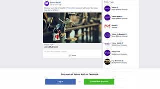 Yahoo Mail - Recover your lost or forgotten #YahooMail... | Facebook