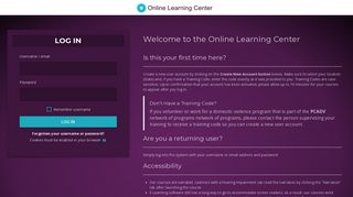 log in to the PCADV Training Institute - pcadv online learning center
