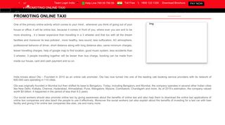 Online Taxi - login india it solutions