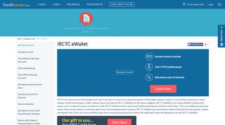 IRCTC eWallet - BankBazaar