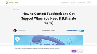 How to Contact Facebook and Get Support When You Need It ...