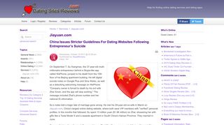 Jiayuan.com - Dating Sites Reviews