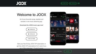 JOOX | Music Streaming App | Millions of Songs