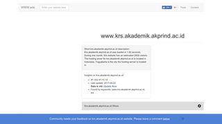 Krs.akademik.akprind.ac.id - Log In KRS - www.krs ... - wikiwww.me