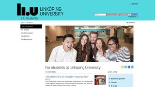 LiU students: Linköping University