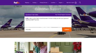 Customer Service and Support | FedEx