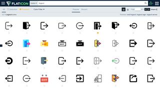 Logout Icons - 320 free vector icons - Flaticon