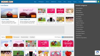 Love Games - Harmless Romance Online - Agame.com