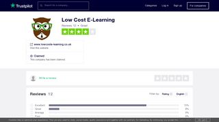 Low Cost E-Learning Reviews | Read Customer Service Reviews of ...