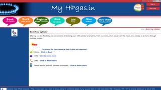 Book LPG refill online - HP Gas - Hindustan Petroleum