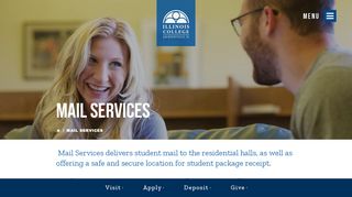 Mail Services | Illinois College