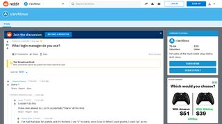 What login manager do you use? : archlinux - Reddit