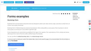 Bootstrap Forms - examples & tutorial. Basic & advanced usage ...