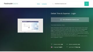 Get Timesheets.maximus.com news - Deltek Time & Expense - Login