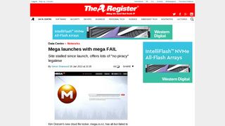 Mega launches with mega FAIL • The Register