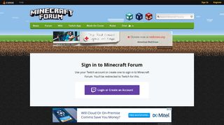 Mojang Login API for Minecraft - Minecraft Forum
