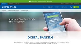 Mobile Banking | Tablet Banking | Online Banking | Zions Bank