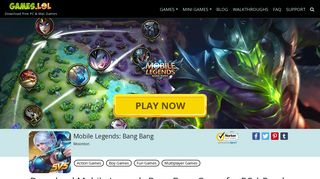 Download [MOBILE LEGENDS BANG BANG] for PC | Game, Heroes ...