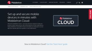 Getting Started with Cloud | MobileIron.com