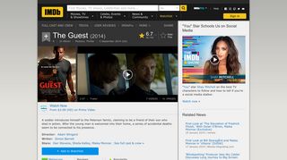 The Guest (2014) - IMDb