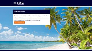 with booking number - MSC Cruises
