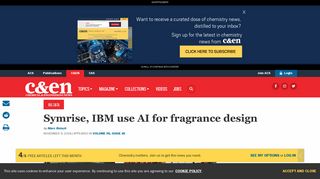 Symrise, IBM use AI for fragrance design