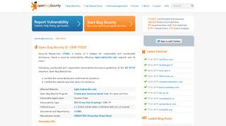 login.myhourdoc.com XSS vulnerability | Open Bug Bounty | Website ...
