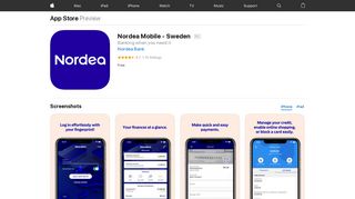 Nordea Mobile - Sweden on the App Store - iTunes - Apple