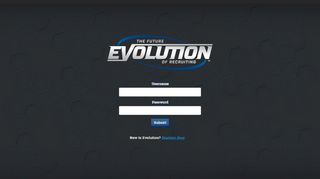 Evolution | Login