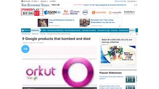 9 Google products that bombed and died - Orkut | The Economic Times