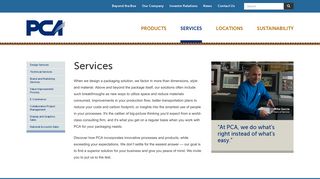 Services | PCA