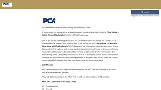 Packaging Corporation of America (PCA) Portal - Welcome
