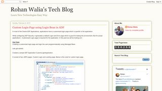 Rohan Walia's Tech Blog: Custom Login Page using Login Bean in ADF