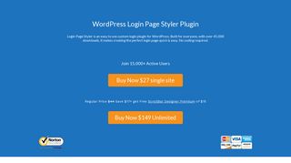 Login Page Styler - Web Settler