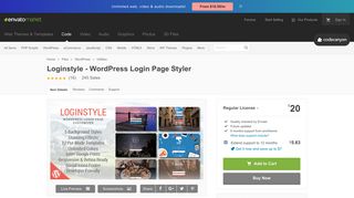 Loginstyle - WordPress Login Page Styler by archtheme ...