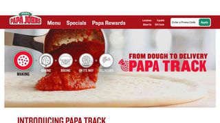 Papa Track - From Dough to Delivery - Papa John's