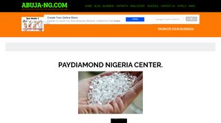 PAYDIAMOND NIGERIA CENTER. - Abuja