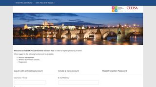 PEC 2018 - Online Services Portal