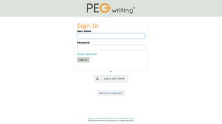 PEG Writing: Improve your writing skills using PEG Writing